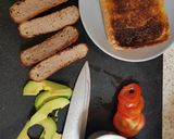 A picture of step 1 of My lovely Toastie Lunch 😀.