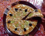 صورة لخطوة 4 من وصفة بيتزا صنع منزلي بسر يخليها عجينة سحرية 🍕🍕🍕🍕