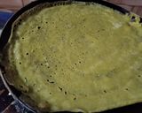 A picture of step 2 of Ragi dosa.