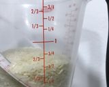 A picture of step 1 of Horchata Water.