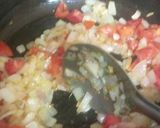 A picture of step 2 of Paneer bhurji.