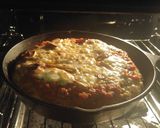 A picture of step 9 of Overnight Focaccia Bread Pizza.
