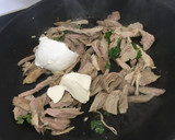 Foto del paso 3 de la receta: Pasta con sobras de pavo asado