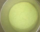 Foto langkah ke 3 dari resep Brownies Kukus rasa Pandan.