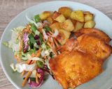 Mèzes - mustáros csirkecomb, sütőben sütve recept fázis 3 fotója