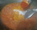 A picture of step 3 of Shahi paneer.