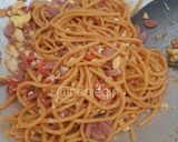 Foto langkah ke 4 dari resep Mie Gomak / Mie Goreng Lidi.
