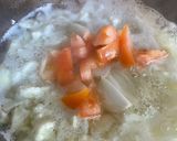 Gambar langkah 3 resipi Bunga Kubis Masak Air.