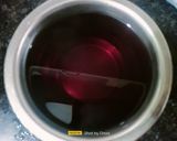A picture of step 3 of Hibiscus Honey Lemon Tea.