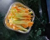 A picture of step 4 of Pumpkin flower cutlets.