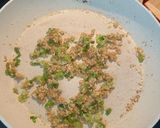 A picture of step 3 of Steak Garlic Noodles.