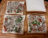 A picture of step 2 of Grilled Paneer/ Chenna Sandwich.