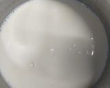 A picture of step 1 of Rice firni.