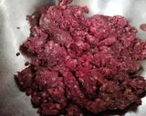 Foto del paso 1 de la receta: Hamburguesa casera de Posta molida y berenjena 🍆 en la freidora de aire