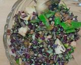 A picture of step 3 of Radish pod and guava salad.