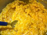 Pollo de mostaza y miel con arroz de calabaza