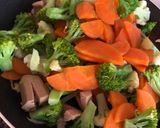 Foto langkah ke 3 dari resep Sauteed Sausage and Veggies #dapurwiwin 👩🏻‍🍳.