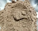 A picture of step 2 of Chocolate cake with bourbon biscuits.