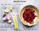 Gambar langkah 1 resipi Sambal Ikan Bakar Berempah.
