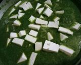 A picture of step 10 of Palak Paneer.
