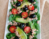 Foto del paso 8 de la receta: Ensalada de espinacas, atún y aguacate