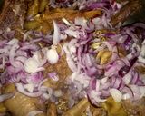 A picture of step 4 of Kienyeji chicken.