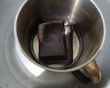 Foto langkah ke 1 dari resep Brownies Lava Simple No Mixer & Oven.