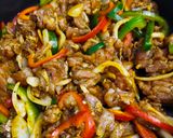 Csirkés quesadilla 🐥🧅🧀🌮 recept fázis 2 fotója