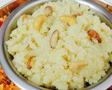 A picture of step 1 of Mahaprasad.
