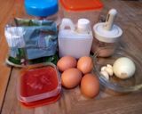 Foto langkah ke 1 dari resep Telur Ceplok Saus Madu.