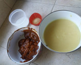 Foto del paso 5 de la receta: Mousse de piloncillo, rellena de jelly de  tejocote con guayaba