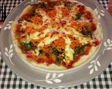 Foto del paso 5 de la receta: Pizza individual de perejil y zanahoria 🍕☘️🥕