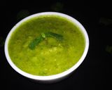 A picture of step 3 of Peanut Coriander Chutney.