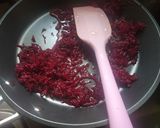 A picture of step 3 of Beetroot Raita.