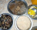 Daffen doya da leftover egusi soupmatakin girki1 hoto
