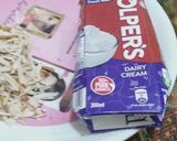 A picture of step 2 of Cream fruit chat 😋.