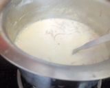 A picture of step 4 of Orange custard rice kheer.