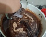 Foto langkah ke 4 dari resep Pudding Brownies.