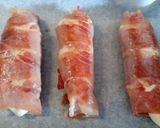 A picture of step 3 of Smoked Scamorza Stuffed Chicken With Potato Stacks.