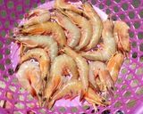 Hình bước làm 1 của món Canh chua tômCá khô đù chiênRau muống xào tỏi