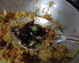 A picture of step 4 of Veg momos.