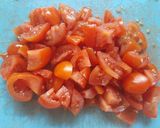 Foto del passaggio 1 della ricetta Spaghetti con Pomodoro crudo e Basilico