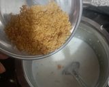 A picture of step 3 of Samak Rice Pudding.