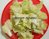 Foto langkah ke 2 dari resep Sayur Santan Kacang Panjang & Sawi putih.