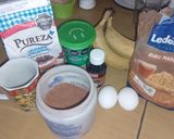 Foto del paso 1 de la receta: Budín de chocolate con banana. 4 pasos
