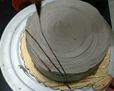 A picture of step 8 of Dutch chocolate cake.