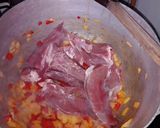 Foto del paso 4 de la receta: Corazón a la cacerola con lo que tengas en casa..