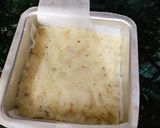 A picture of step 4 of Rice Flour Burfi.