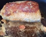 A picture of step 8 of Pork Tenderloin in Beer and Cream Sauce.