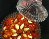 A picture of step 4 of Gajr ka halwa.